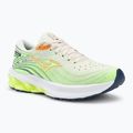 Încălțăminte de alergare pentru femei Mizuno Wave Skyrise 5 pristine/vibrant orange/mizuno neo lime