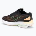 Încălțăminte de alergare pentru femei Mizuno Wave Ultima 15 black/mizuno neo lime/apricot ice 3