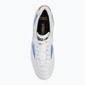 Încălțăminte de fotbal pentru bărbați Mizuno Morelia II Japan Md white/laser blue/gold 5