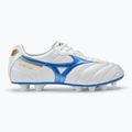 Încălțăminte de fotbal pentru bărbați Mizuno Morelia II Elite Md white/laser blue/gold 2