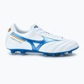 Încălțăminte de fotbal pentru bărbați  Mizuno Morelia II Pro MD white/laser blue/gold 2
