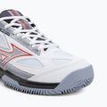 Încălțăminte de padel pentru bărbați Mizuno Break Shot 4 Padel white/salsa/aleutian 7
