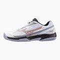 Încălțăminte de padel pentru bărbați Mizuno Break Shot 4 Padel white/salsa/aleutian