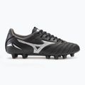 Încălțăminte de fotbal pentru bărbați  Mizuno Morelia Neo IV Pro FG black/galaxy silver 2