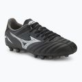 Încălțăminte de fotbal pentru bărbați  Mizuno Morelia Neo IV Pro AG black/galaxy silver