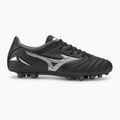 Încălțăminte de fotbal pentru bărbați  Mizuno Morelia Neo IV Pro AG black/galaxy silver 2