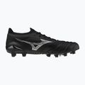 Încălțăminte de fotbal pentru bărbați Mizuno Morelia Neo IV β Japan FG black/galaxy silver 2