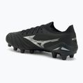 Încălțăminte de fotbal pentru bărbați Mizuno Morelia Neo IV β Elite FG black/galaxy silver/black 3