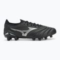 Încălțăminte de fotbal pentru bărbați Mizuno Morelia Neo IV β Elite FG black/galaxy silver 2