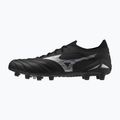 Încălțăminte de fotbal pentru bărbați Mizuno Morelia Neo IV β Elite FG black/galaxy silver 8