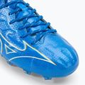 Încălțăminte de fotbal pentru bărbați Mizuno α Japan FG white/laser blue/gold 7