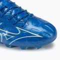 Încălțăminte de fotbal pentru bărbați Mizuno α Elite FG white/laser blue/gold 7