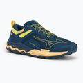 Încălțăminte de alergare pentru bărbați Mizuno Wave Ibuki 4 blue wing teal/flax/quince