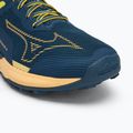 Încălțăminte de alergare pentru bărbați Mizuno Wave Ibuki 4 blue wing teal/flax/quince 7