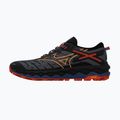 Încălțăminte de alergare pentru bărbați Mizuno Wave Mujin 10 black/apricot/spicy orange 8