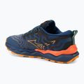 Încălțăminte de alergare pentru bărbați Mizuno Wave Daichi 8 estate blue/apricot/spicy orange 3