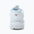 Încălțăminte de handbal pentru femei Mizuno Wave Stealth 6 white/aleutian/cloud pink 6