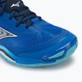 Încălțăminte de handbal pentru bărbați Mizuno Wave Stealth 6 mugen blue/white/estate blue 7