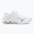 Încălțăminte de volei pentru femei Mizuno Wave Voltage 2 white/aleutian/cloud pink 2