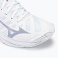 Încălțăminte de volei pentru femei Mizuno Wave Voltage 2 white/aleutian/cloud pink 7