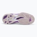 Încălțăminte de volei pentru femei Mizuno Wave Voltage 2 white/patrician purple/quince 4