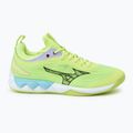 Încălțăminte de volei pentru bărbați Mizuno Wave Luminous 3 neo lime/black/splish splash 2