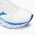 Încălțăminte de alergare pentru femei Mizuno Wave Sky 8 white/laser blue/mugen blue 7