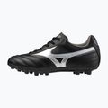 Încălțăminte de fotbal pentru copii Mizuno Morelia II Club AG black/galaxy silver/dark shadow