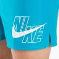 Pantaloni scurți de baie Nike Logo Solid 5" Volley pentru bărbați, albastru NESSA566-406 4