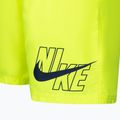 Pantaloni scurți de baie pentru copii Nike Logo Solid Lap galben NESSA771-737 3