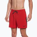 Pantaloni scurți de baie Nike Contend 5" Volley pentru bărbați, roșu NESSB500-614 5