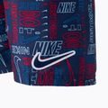 Pantaloni scurți de baie pentru copii Nike Logo Mashup 8" Volley albastru marin NESSC791-440 3