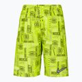 Pantaloni scurți de baie pentru copii Nike Logo Mashup 8" Volley verde NESSC791-312