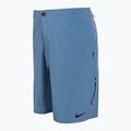 Pantaloni scurți de înot bărbați Nike Flow 9' Hybrid albastru NESSC515 2