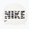 Șapcă de înot Nike Wave Stripe Graphic 3 alb NESSC160-100