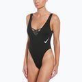 Costum de baie dintr-o singură piesă pentru femei Nike Sneakerkini U-Back negru NESSC254-001 5