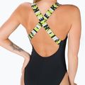 Costum de baie dintr-o singură piesă pentru femei Nike Logo Tape Crossback negru NESSC262-001 5