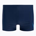 Costume de baie cu picior pătrat Nike Jdi Swoosh Square Leg pentru bărbați, albastru marin NESSC581