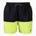 Bărbați Nike Split 5" Volley pantaloni scurți de înot negru și verde NESSB451-312