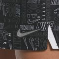 Pantaloni scurți de înot Nike Logo Mashup 5" Volley pentru bărbați, negru NESSC482-001 7