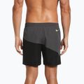 Bărbați Nike Block Swoosh 5" Volley pantaloni scurți de înot negru NESSC492-001 4