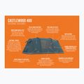 Vango Castlewood 400 pachet verde mineral verde cort de camping pentru 4 persoane 2
