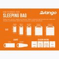 Sac de dormit pentru copii Vango Stellar Junior atlantic blue 11