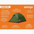 Cort de trekking 2-persoane Vango Exedra 200 forest green 11