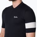 Tricou de ciclism pentru bărbați Rapha Core Lightweight Jersey black/white 3