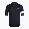 Tricou de ciclism pentru bărbați Rapha Core Lightweight Jersey black/white 5