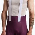 Pantaloni scurți de ciclism pentru bărbați Rapha Brevet Element Cargo Bib Shorts plum/white 3