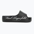 Papuci pentru femei KARL LAGERFELD Kobo II Hotel Logo black eco eva 2