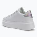 Încălțăminte pentru femei KARL LAGERFELD Anakapri Signia white leather w/silver 3