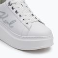Încălțăminte pentru femei KARL LAGERFELD Anakapri Signia white leather w/silver 7